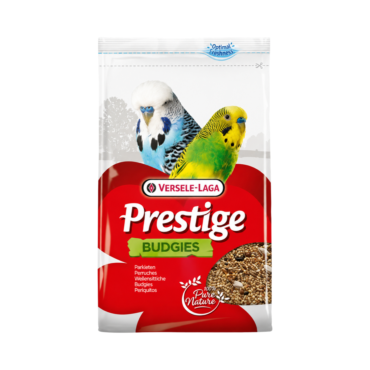 Versele-Laga Prestige Budgies - Teljes értékű keverék hullámos és más kisebb papagájok számára