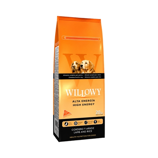 Willowy High Energy - Prémium száraz kutyatáp