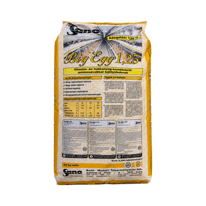 Sano Big Egg 1,25 % - Tojó Premix