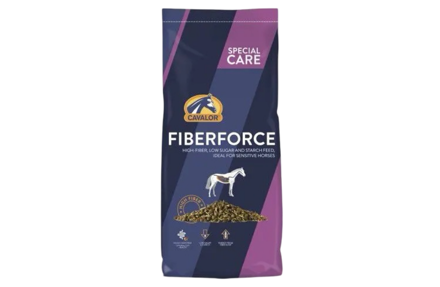 Cavalor FIBERFORCE - Rostban gazdag müzli az egészséges emésztésért