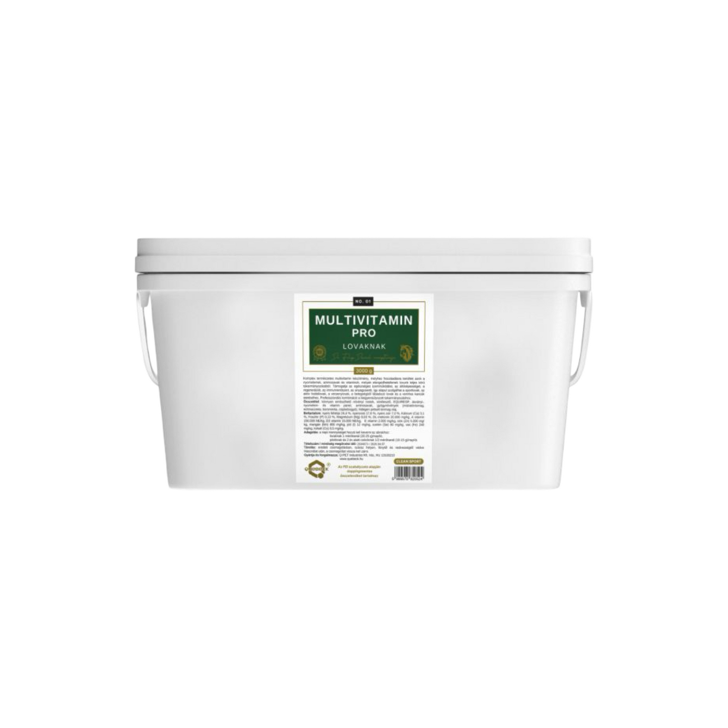 MULTIVITAMIN PRO – Komplex összetételű immunerősítő lovaknak