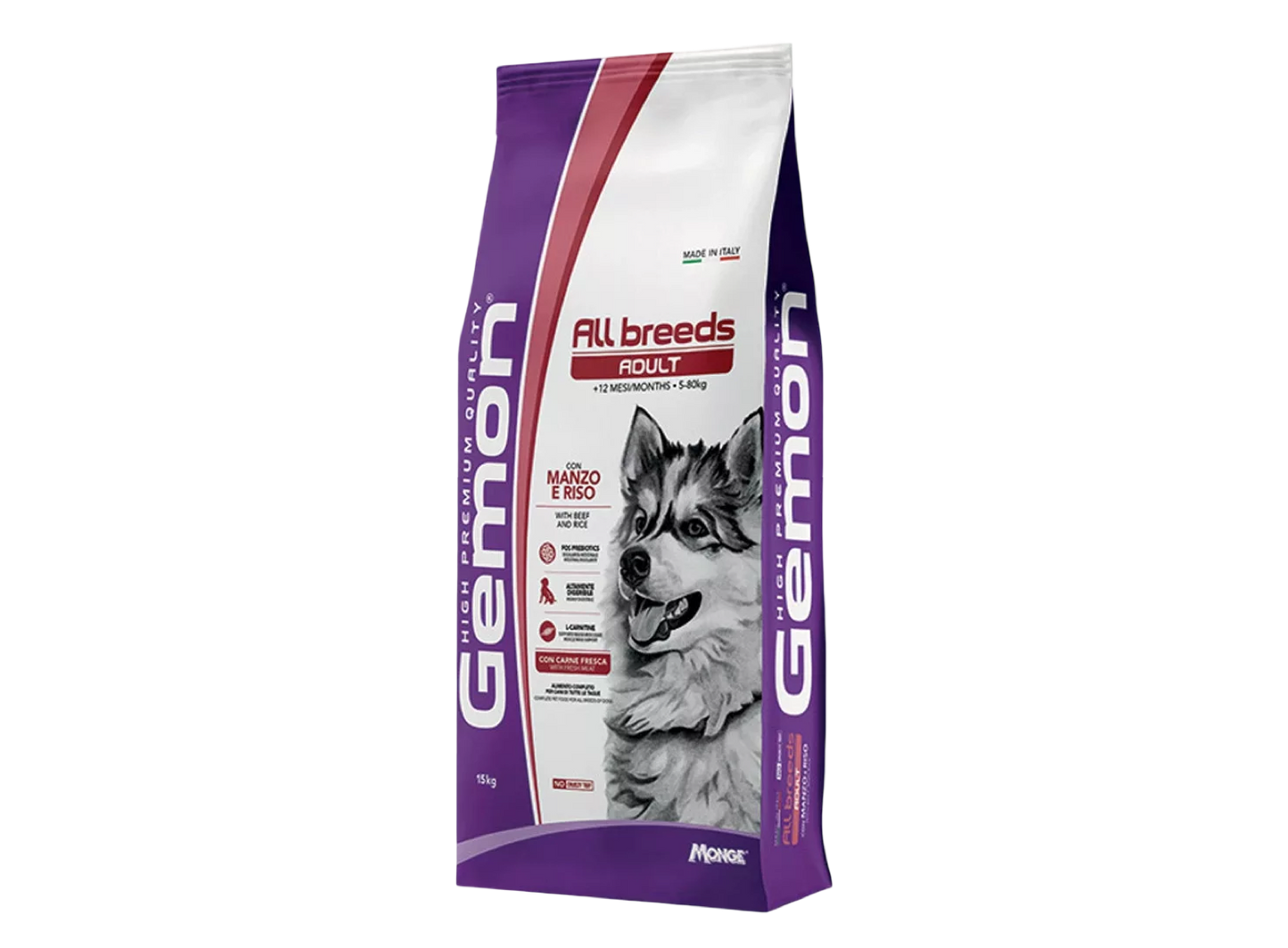 Gemon Adult- Száraz kutyatáp többféle ízben