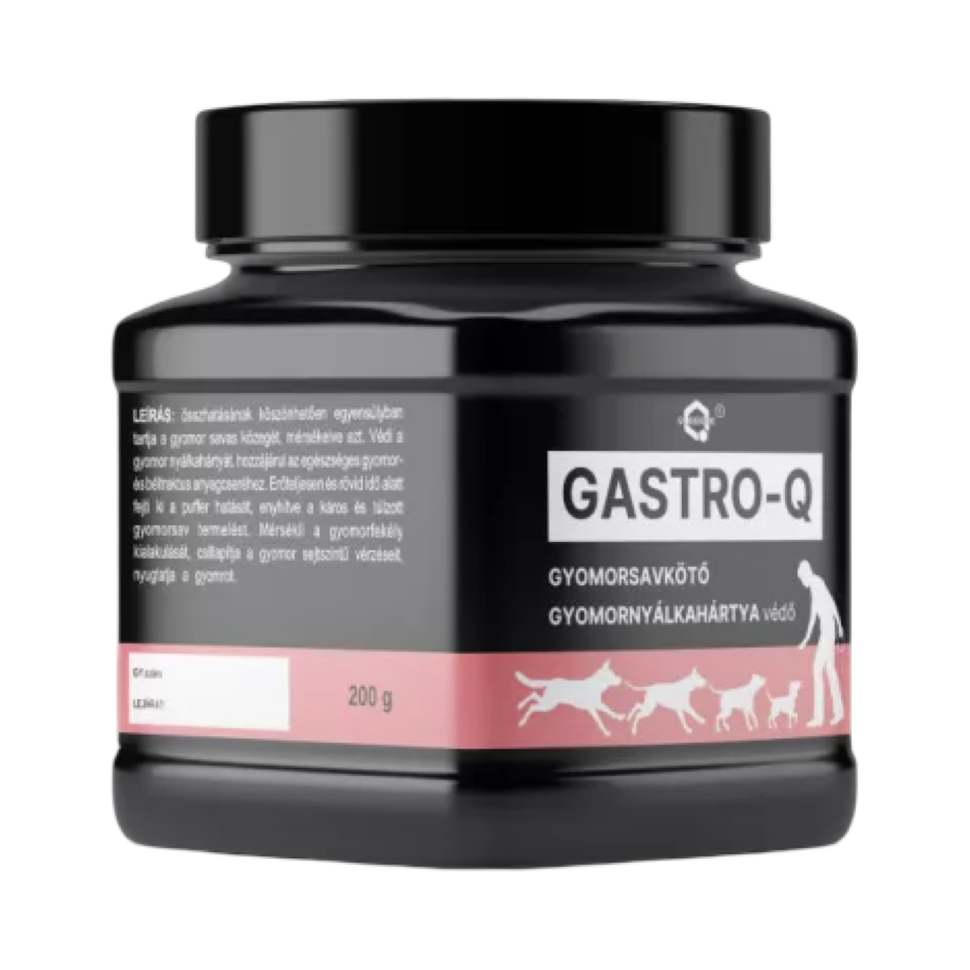GASTRO-Q - gyomorsavkötő, gyomornyálkahártya védő por kutyáknak