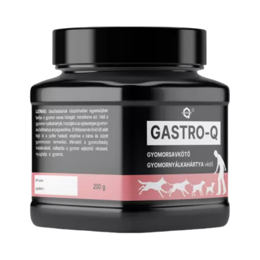 GASTRO-Q - gyomorsavkötő, gyomornyálkahártya védő por kutyáknak