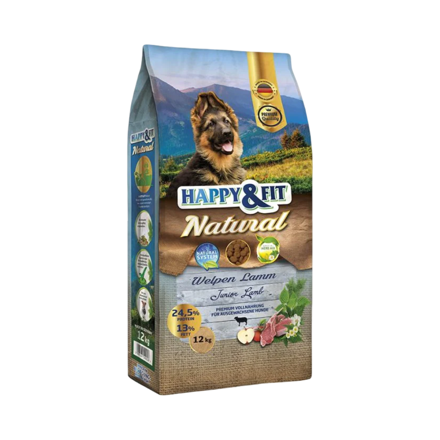 Happy & Fit Natural száraz táp kölyökkutyáknak
