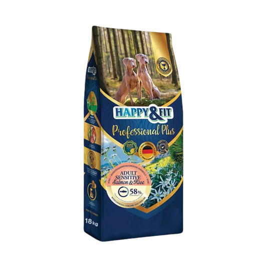 Happy & Fit Professional Plus Adult sensitive- száraz kutyaeledel